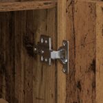 vidaXL Kredenc Staré drevo Inžinierske drevo 116 x 30 x 75 cm Kredenc – Obrázok 10