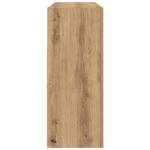 vidaXL Sideboard Remeselný dub Inžinierske drevo 116 x 30 x 75 cm – Obrázok 7