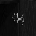 vidaXL Komoda Čierny dub Inžinierske drevo 116 x 30 x 75 cm – Obrázok 10