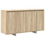 vidaXL Dubový bufet Sonoma dub Inžinierske drevo 135 x 41 x 75 cm – Obrázok 2