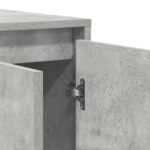 vidaXL Betónovo šedá konzola Betónovo šedá Inžinierske drevo – Obrázok 10