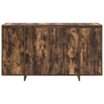 vidaXL Dymená dubová skriňa Dymený dub Drevo 135 x 41 x 75 cm – Obrázok 6