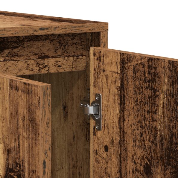 vidaXL Hnedý bočný stolík Staré drevo Drevo 120 x 41 x 75 cm – Obrázok 10