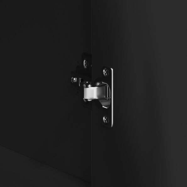 3333907_10.jpg vidaXL Šatník Čierny Kompozitné drevo Šatník Obdĺžnikový Moderný – Obrázok 10