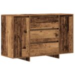 vidaXL Bufet Staré drevo Pevné recyklované drevo Rustikálny bufet – Obrázok 2