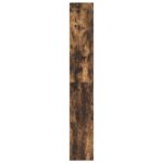 vidaXL Hnedá knižnica Hnedá Drevotrieska 100 x 30 x 198 cm – Obrázok 6