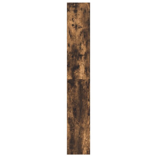 3333928_6.jpg vidaXL Hnedá knižnica Hnedá Drevotrieska 100 x 30 x 198 cm – Obrázok 6