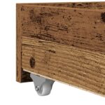 vidaXL Deň postele so zásuvkou Staré drevo Inžinierske drevo 75 x 190 cm – Obrázok 10