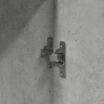 vidaXL Skriňa betónová šedá 55x25x189 cm z drevotriesky – Obrázok 9