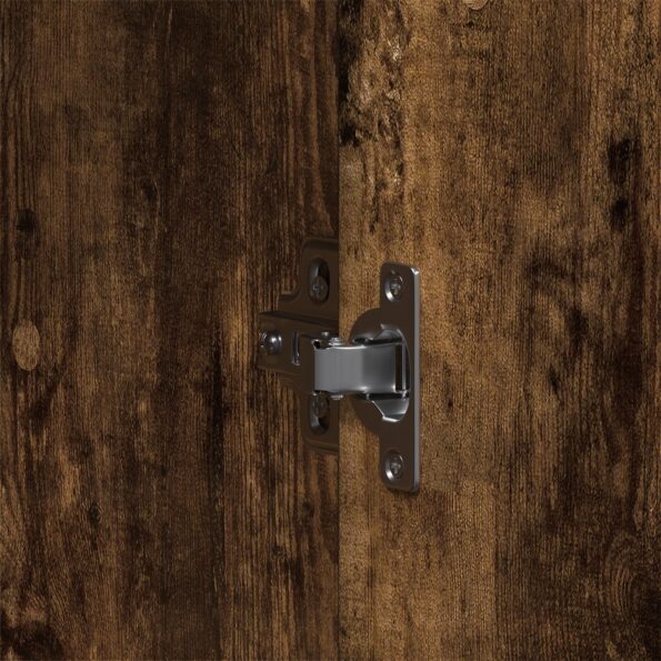 vidaXL Šatník Dymený dub 55x25x189 cm Drevotrieskový – Obrázok 9