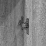 vidaXL Skriňa Sivá sonomová 55x25x189 cm Drevotrieska – Obrázok 9