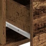 vidaXL Servírovacia skriňa 2 pcs Staré drevo 60 x 31 x 84 cm – Obrázok 10