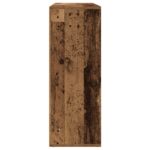vidaXL Servírovacia skriňa 2 pcs Staré drevo 60 x 31 x 84 cm – Obrázok 7