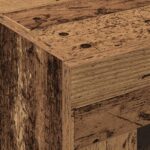 vidaXL Nástenné skrinky 2 pcs Staré drevo 69,5 x 34 x 90 cm – Obrázok 10
