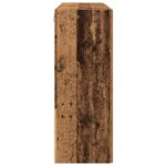 vidaXL Nástenné skrinky 2 pcs Staré drevo 69,5 x 34 x 90 cm – Obrázok 7