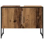 vidaXL 2-dielna súprava kúpeľňového nábytku zo starého dreva – Obrázok 8