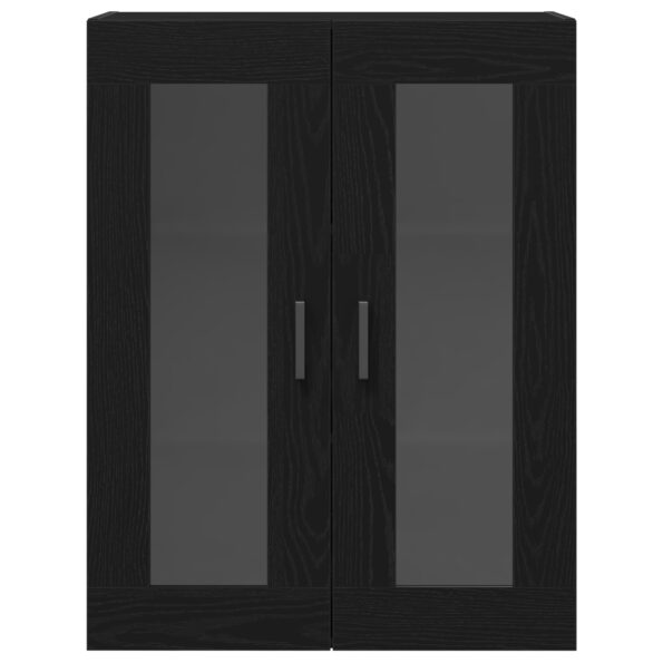 vidaXL Komoda s nástennou skriňou čierny dub, inžinierske drevo – Obrázok 7