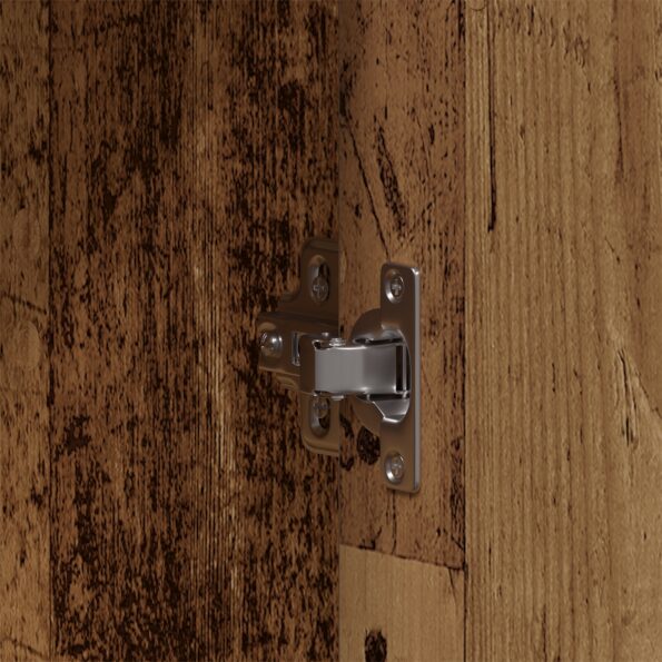 vidaXL Set kúpeľňového nábytku 3 kusy Staré drevo inžinierované drevo – Obrázok 9