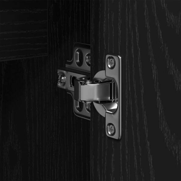 vidaXL 3-dielna súprava kúpeľňového nábytku čierna dubová inžinierska drevo – Obrázok 12