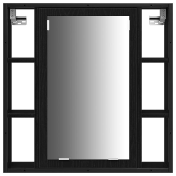 vidaXL 3-dielna súprava toaletného stolíka - šedá Sonoma, umelé drevo – Obrázok 8