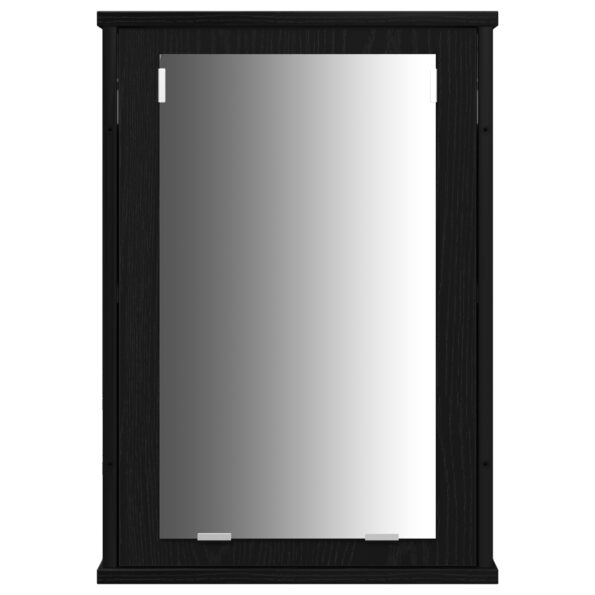 vidaXL Súprava kúpeľňového nábytku 4 kusy Čierny dub Kompozitné drevo – Obrázok 9