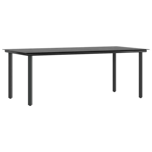 vidaXL 9-dielna záhradná jedálenská súprava+podložky, hnedá, polyratan – Obrázok 4