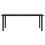 vidaXL 9-dielna záhradná jedálenská súprava+podložky, hnedá, polyratan – Obrázok 5