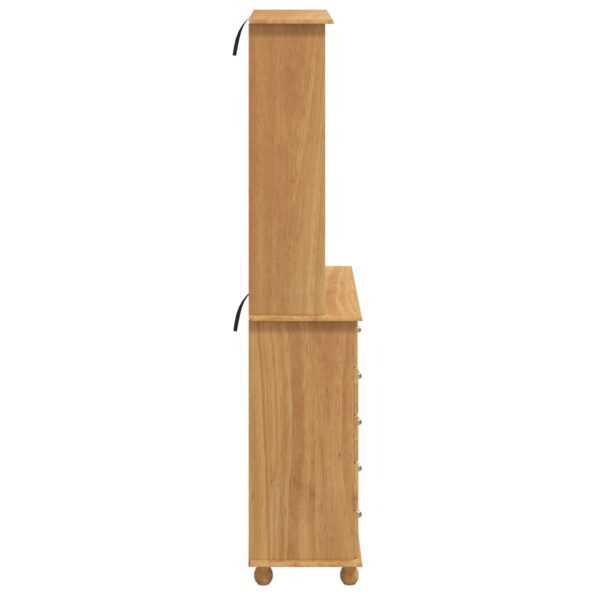 3334640_9.jpg vidaXL Hutch 'ASKIM'Hnedý 91x40x199.5 cm Masívne borovicové drevo – Obrázok 9