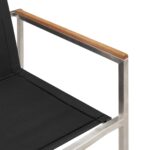 vidaXL jedálenské stoličky 2 ks šedá 60x56x85 cm masívne drevo akácie – Obrázok 11