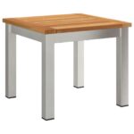 vidaXL jedálenské stoličky 2 ks šedá 60x56x85 cm masívne drevo akácie – Obrázok 6