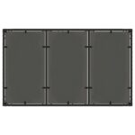 vidaXL 5-dielny záhradný jedálenský set s vankúšmi čierny poly ratan – Obrázok 8