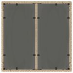 vidaXL 5-dielna záhradná jedálenská súprava s vankúšmi béžová poly ratan – Obrázok 8