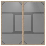 vidaXL 5-dielna záhradná jedálenská súprava béžový poly ratan – Obrázok 8