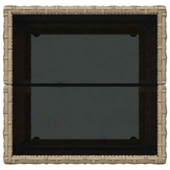 3334959_8.jpg vidaXL 3-dielna bistro súprava do záhrady s vankúšmi béžový poly ratan – Obrázok 8