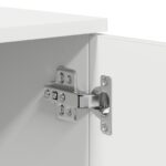 vidaXL Úložný rám postele Biela 100x200 cm – Obrázok 11