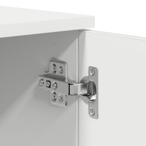 vidaXL Úložný rám postele Biela 100x200 cm – Obrázok 11