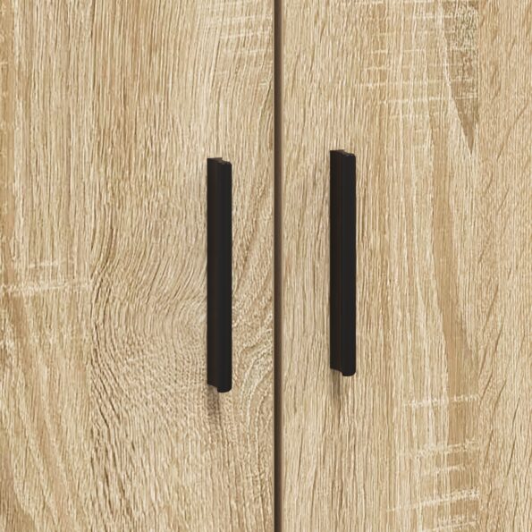 vidaXL Úložný rám postele Sonoma dub 100x200 cm – Obrázok 10