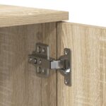 vidaXL Úložný rám postele Sonoma dub 100x200 cm – Obrázok 11