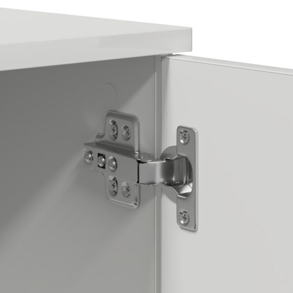 vidaXL Úložný rám postele Biela 90x200 cm – Obrázok 11