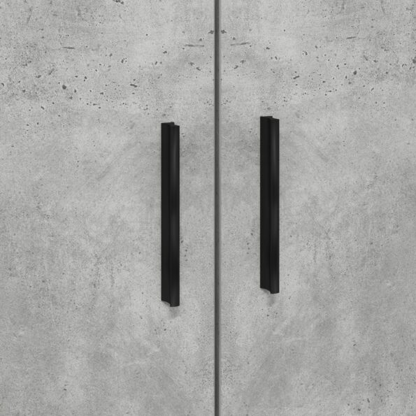 vidaXL Úložný rám postele Betónová šedá 80x200 cm – Obrázok 10