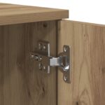 vidaXL Úložný rám postele Artisan dub 80x200 cm – Obrázok 11