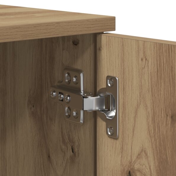 vidaXL Úložný rám postele Artisan dub 80x200 cm – Obrázok 11