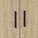 vidaXL Úložný rám postele Sonoma dub 90x190 cm – Obrázok 10