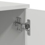 vidaXL Úložný rám postele Biely 75x190 cm – Obrázok 11