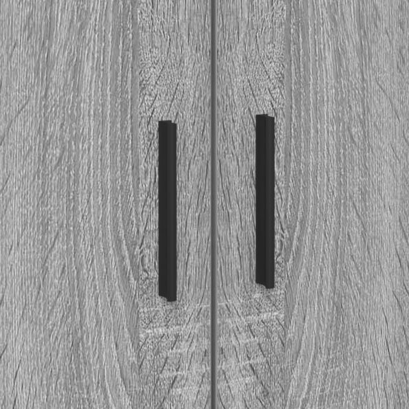 vidaXL Úložný rám postele sivý Sonoma 75x190 cm – Obrázok 10