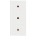 vidaXL Rám postele s úložným prostorem s úložiskom Biela 80 x 200 cm – Obrázok 9