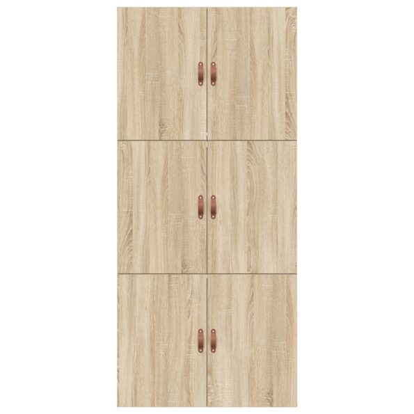 vidaXL Rám postele s úložným priestorom Sonoma Oak 80x200 cm – Obrázok 9
