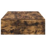 vidaXL Rám postele s úložným prostorem Dymová dub 80 x 200 cm – Obrázok 6