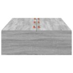 vidaXL Rám postele s úložným prostorem Sivý Sonoma 80 x 200 cm – Obrázok 6
