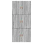 vidaXL Rám postele s úložným prostorem Sivý Sonoma 80 x 200 cm – Obrázok 9